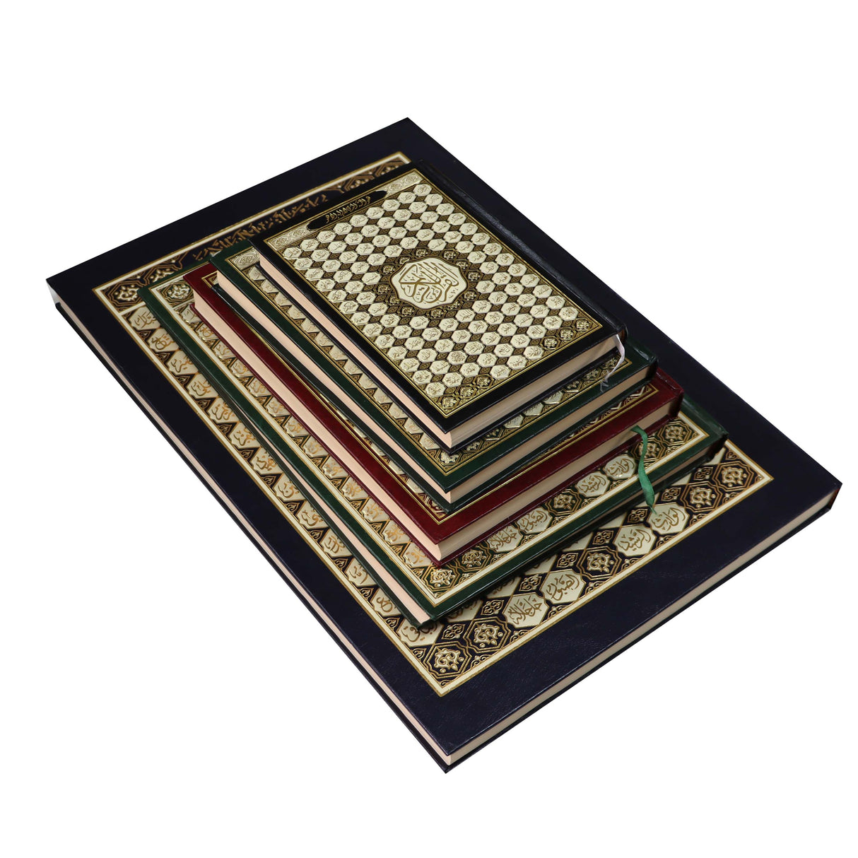 مصحف القرآن الكريم بغلاف أسماء الله الحسنى