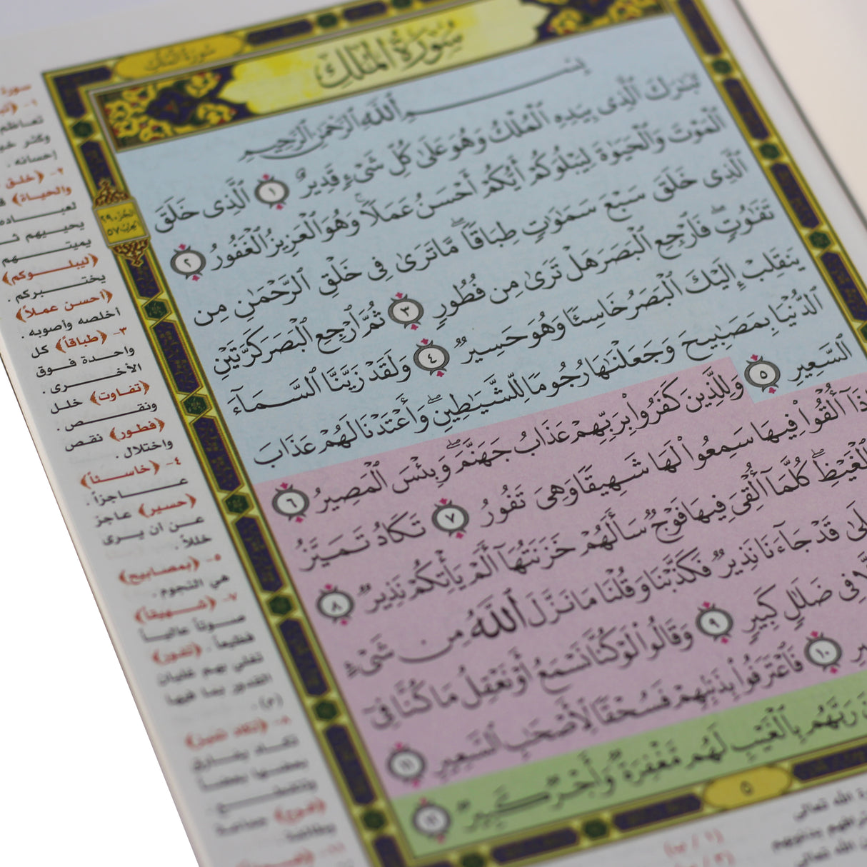 جزء تبارك بالرسم العثماني 17*24