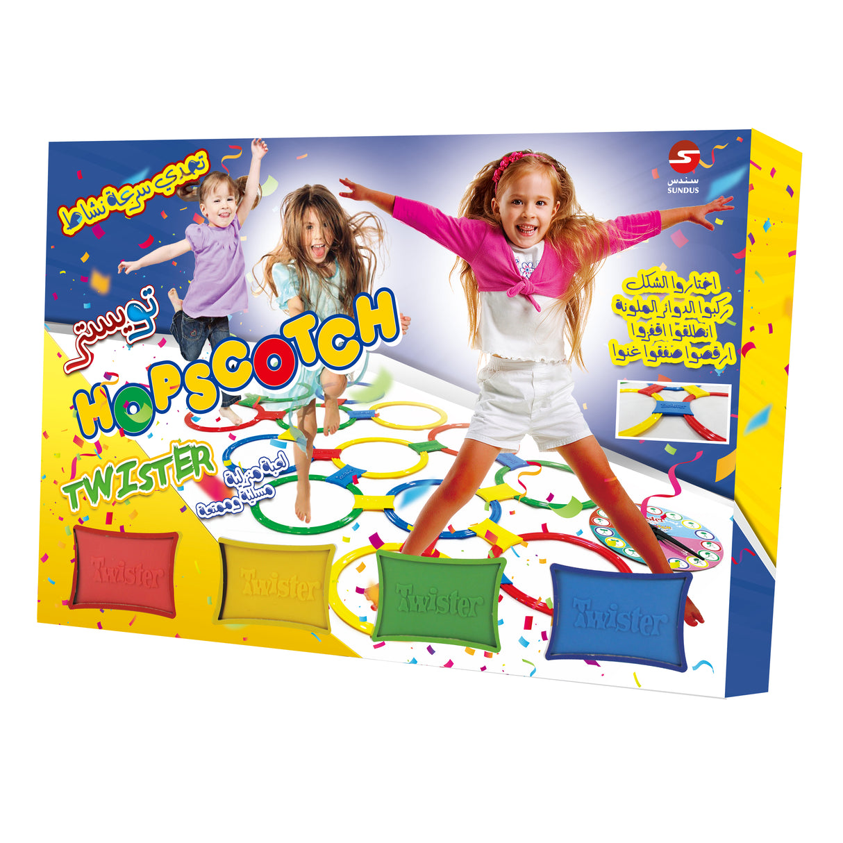 Hopscotch Twister Game