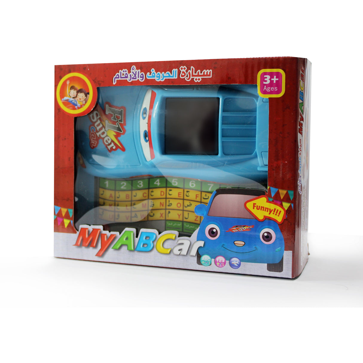 Alphabet & Numbers Car