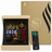Bilal adhan clock with prayer times: cream model with gold box and remote