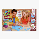 عجلة الفخار الكهربائية المطوّرة للأطفال