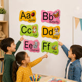 حروف الهجاء الإنجليزية بالصور الممغنطة 