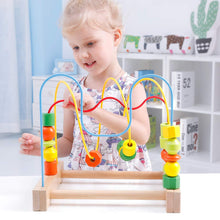 Load image into Gallery viewer, Onshine Wooden Bead Maze for Babies ألعاب خشبية للتعليم المبكر للأطفال لعبة دائرية ملونة للأطفال الصغار