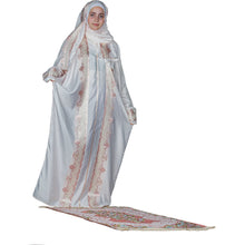 Load image into Gallery viewer, Sama prayer set: a dress, a carpet, and a Quran cover