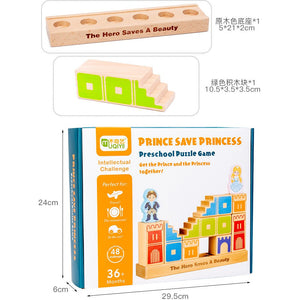 The Hero Save Princess Preschool Puzzle Game-tbc