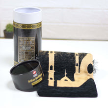 Load image into Gallery viewer, Prayer rug in an elegant cylindrical box - Makkah