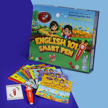 Load image into Gallery viewer, English speaking pen with 12 books to learn conversation and correct pronunciation