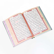 Load image into Gallery viewer, The Holy Qur’an with Ottoman drawing, narrated by Hafs on the authority of Asim, colored paper 17*24