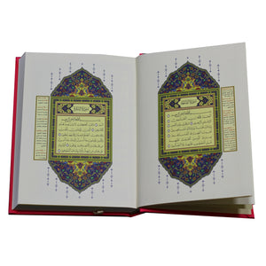 The Qur’an with the Ottoman drawing and its margins clarifying the words of Al-Manan from Al-Saadi’s interpretation. Bio Paper City Interpreter 14/20
