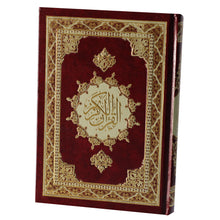 Load image into Gallery viewer, The Holy Qur’an with Ottoman drawing, narrated by Hafs on the authority of Asim, 14/20, two-color cover