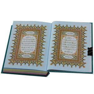 The Holy Qur’an in the Ottoman drawing, with the narration of Hafs on the authority of Asim, 12/17, coloured