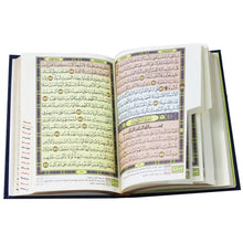 Load image into Gallery viewer, Indexed Objective Interpretation Qur’an, indexed with the names of the surahs, chamois, gilded, 14X20 CM