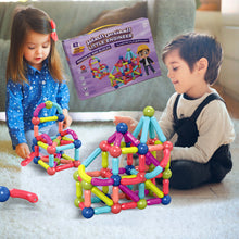 Load image into Gallery viewer, Little Engineer 42 Magnetic Pieces Magnetic Building Blocks Set