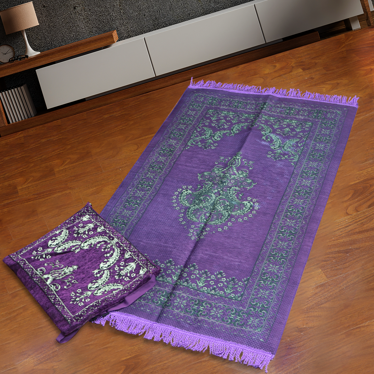 Prayer Mat with Fabric Bag